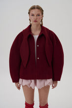 Завантажте зображення в переглядач галереї, ШИПÉЛИК | Пальто зі знімним коміром - вушками
