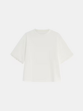 Завантажте зображення в переглядач галереї, NYNI [ex VISH] | Футболка Simple з мереживними рукавами short
