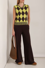 Завантажте зображення в переглядач галереї, WARM HUGS ONLY | Жилет в'язаний Chessboard
