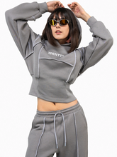 Load image into Gallery viewer, TUR WEAR | Худі з контрастними швами "Касумі"
